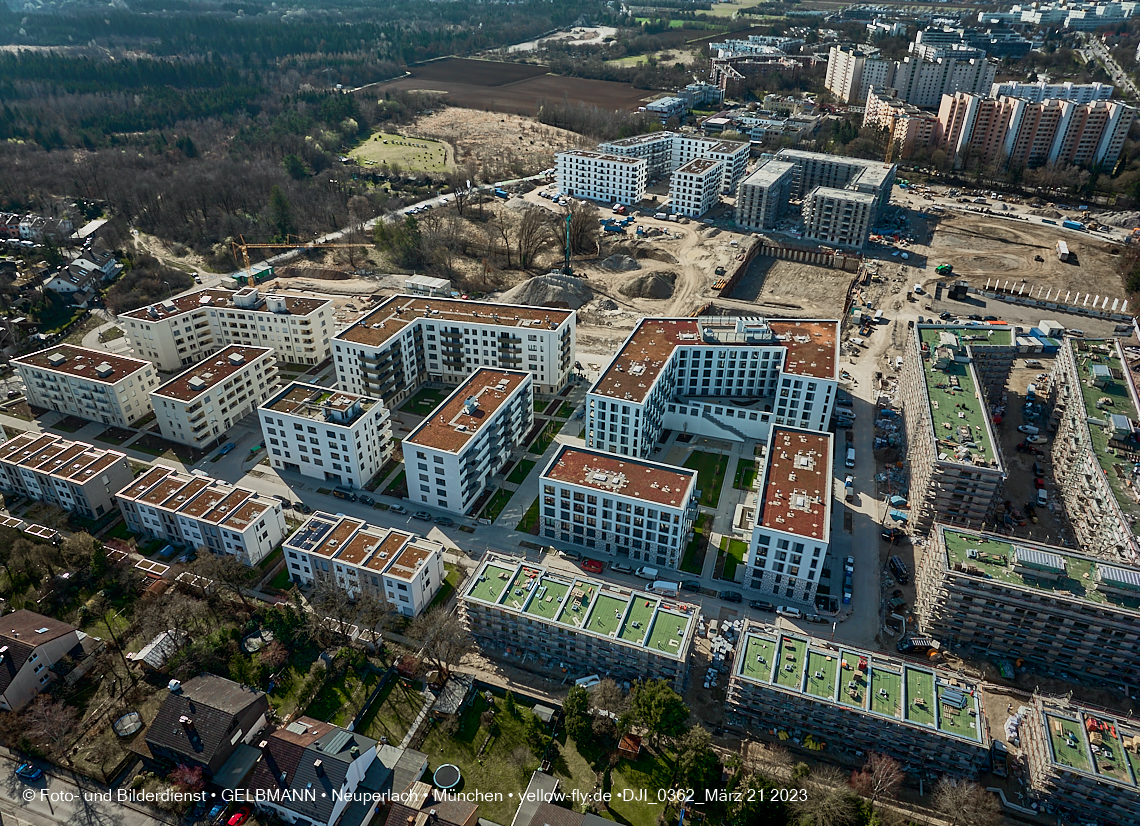 22.03.2023 - Baustele und Wohnanlage Alexisquartier